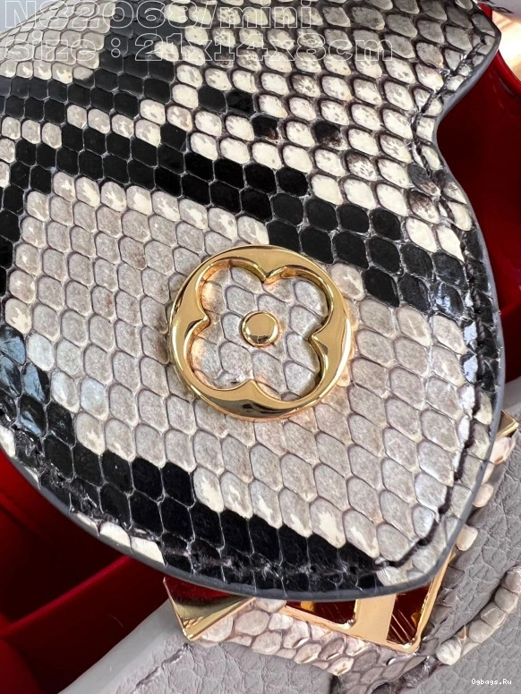 VUITTON CAPUCINES LOUIS MINI-21*14*8CM 0109